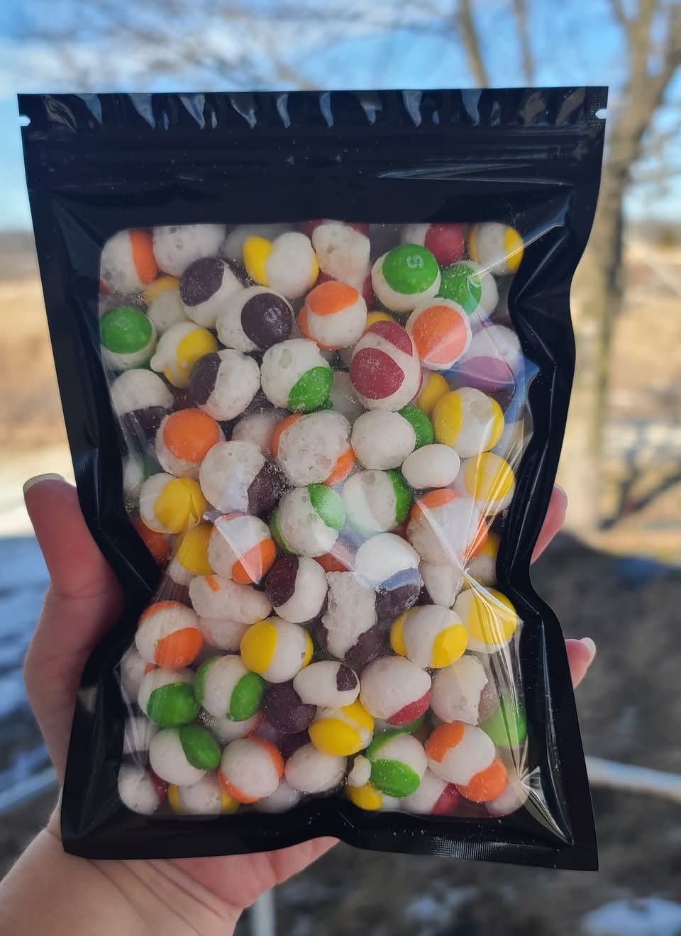 Freeze-Dried Skittles – Unique Flavors & Ultimate Crunch 4.5oz