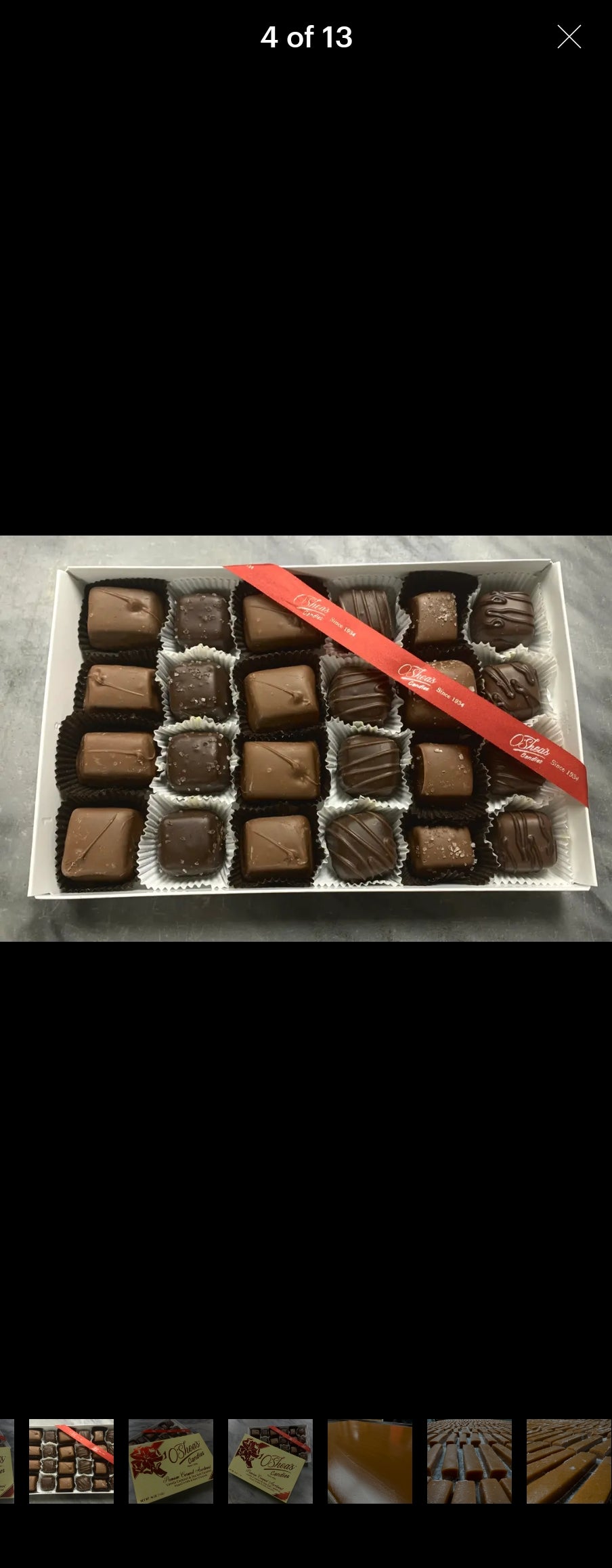 Caramel Assortment Boxed Chocolate/ 1 lbs