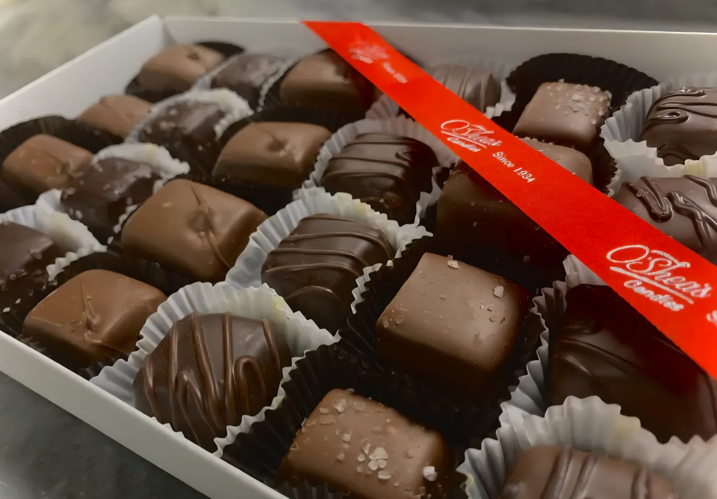 Caramel Assortment Boxed Chocolate/ 1 lbs