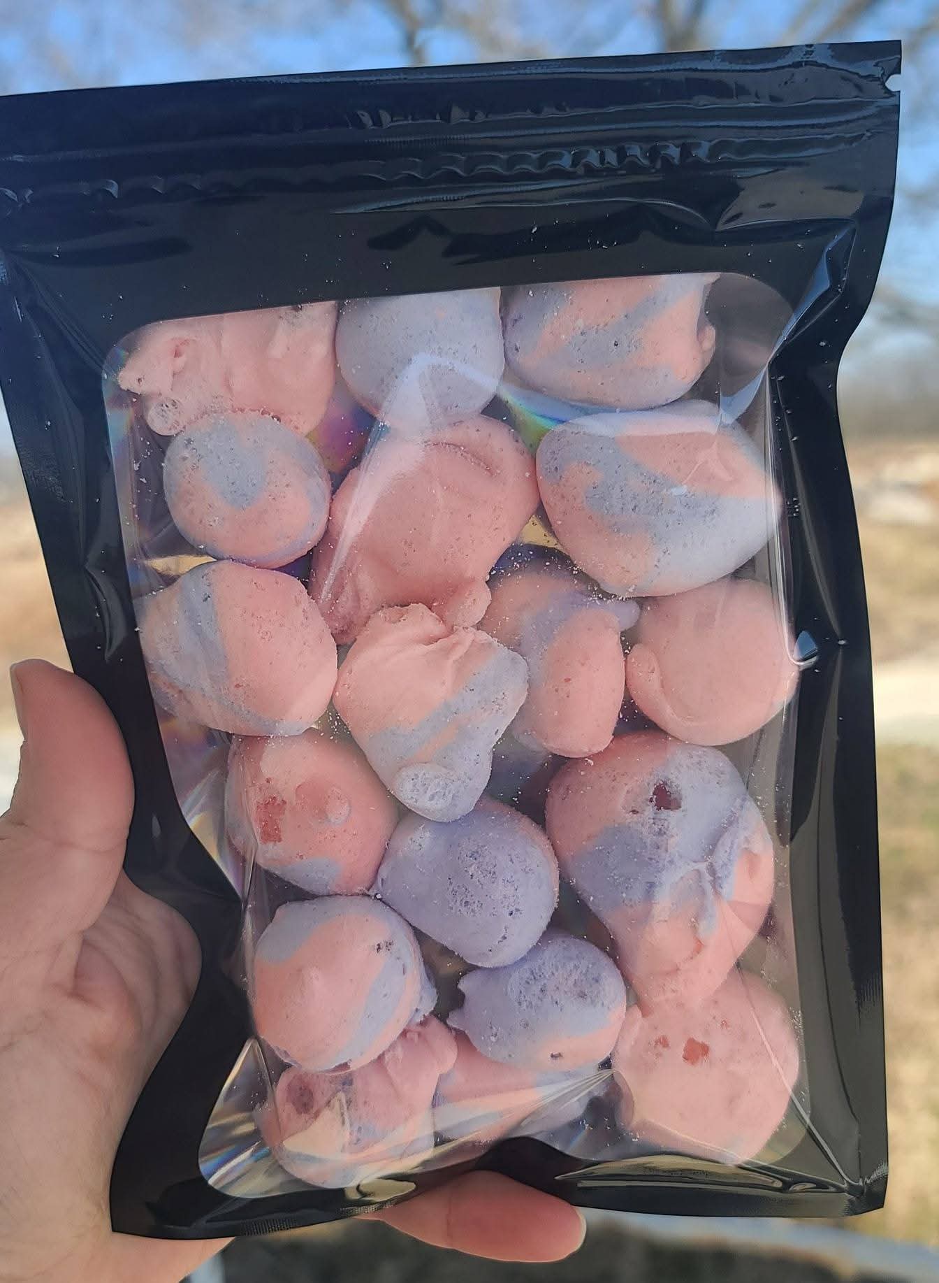 Freeze-Dried Saltwater Taffy – Light, Airy, & Packed with Flavor! 4 oz