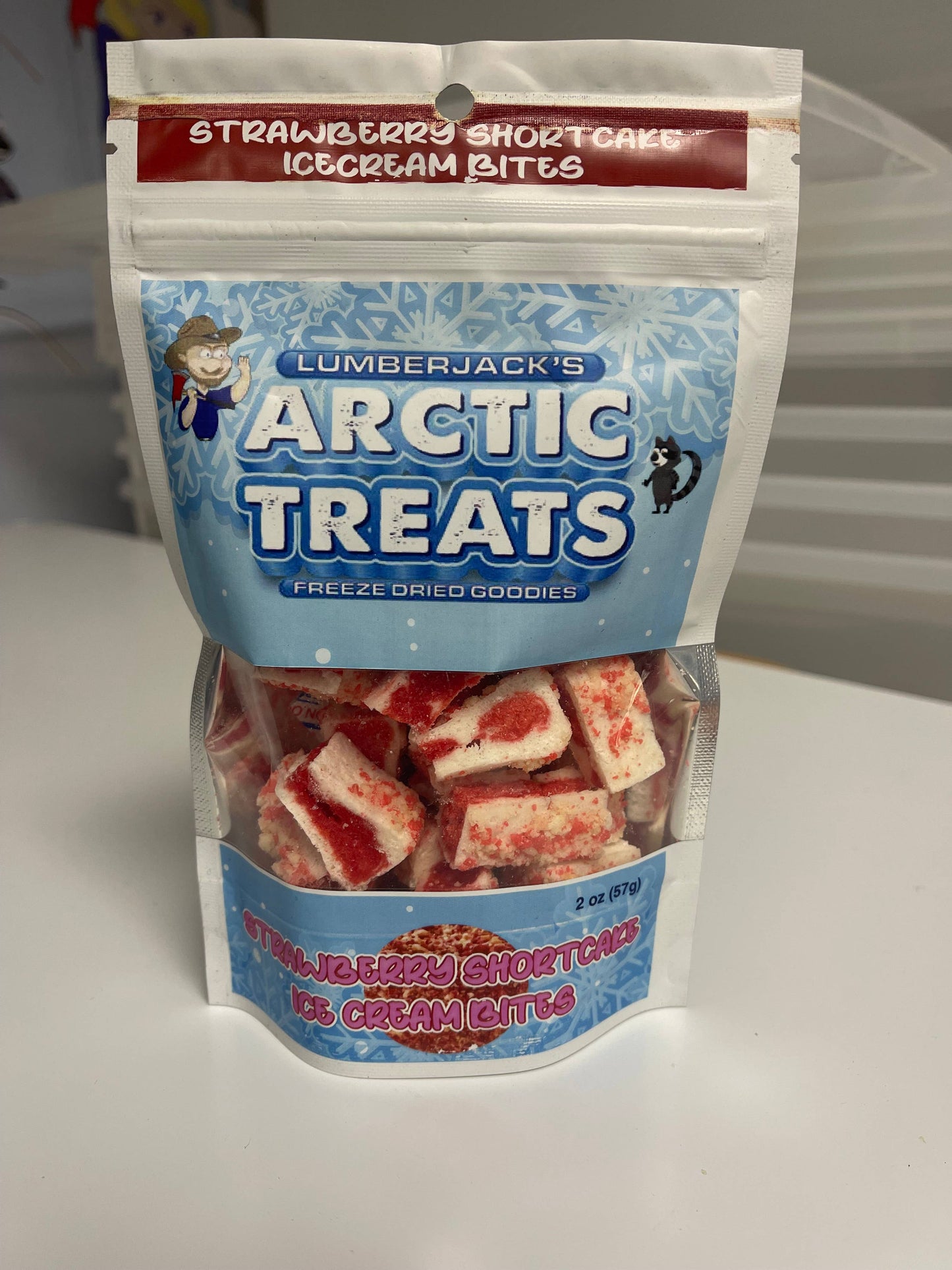 Strawberry Shortcake Ice Cream Bites