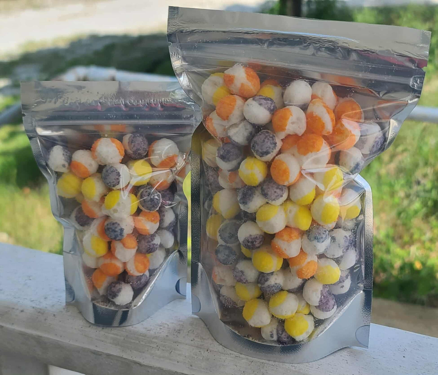 Hocus Pocus Fritters | Freeze-Dried Fruity Candy | Halloween Snacks