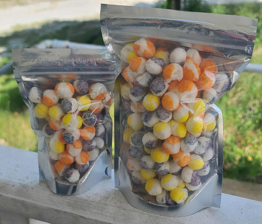 Hocus Pocus Fritters | Freeze-Dried Fruity Candy | Halloween Snacks